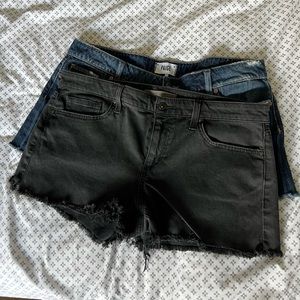 Joe Jean's and Paige Shorts